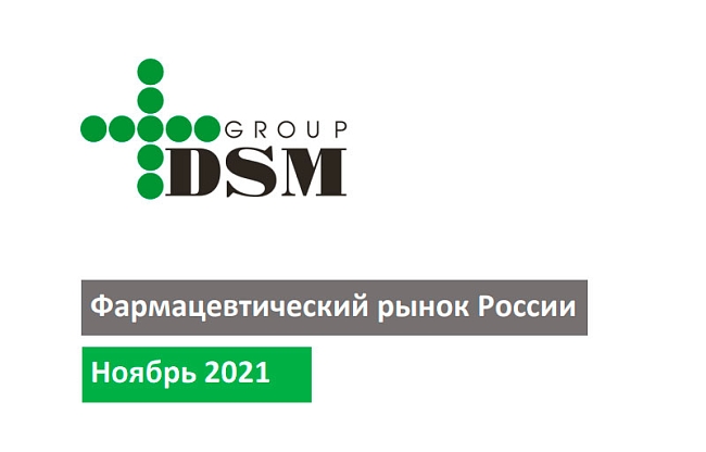 Фармацевтический рынок России: Ноябрь 2021 